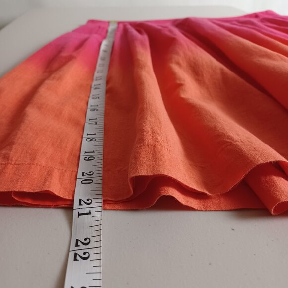 Jessica Pleated Ombre Circle Mini Skirt - Picture 14 of 15